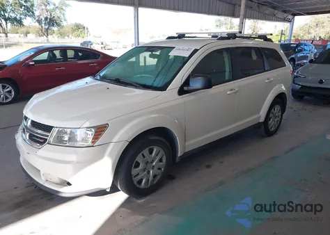 2016 Dodge Journey Se из США, поврежденный, VIN 3C4PDCAB4GT230951